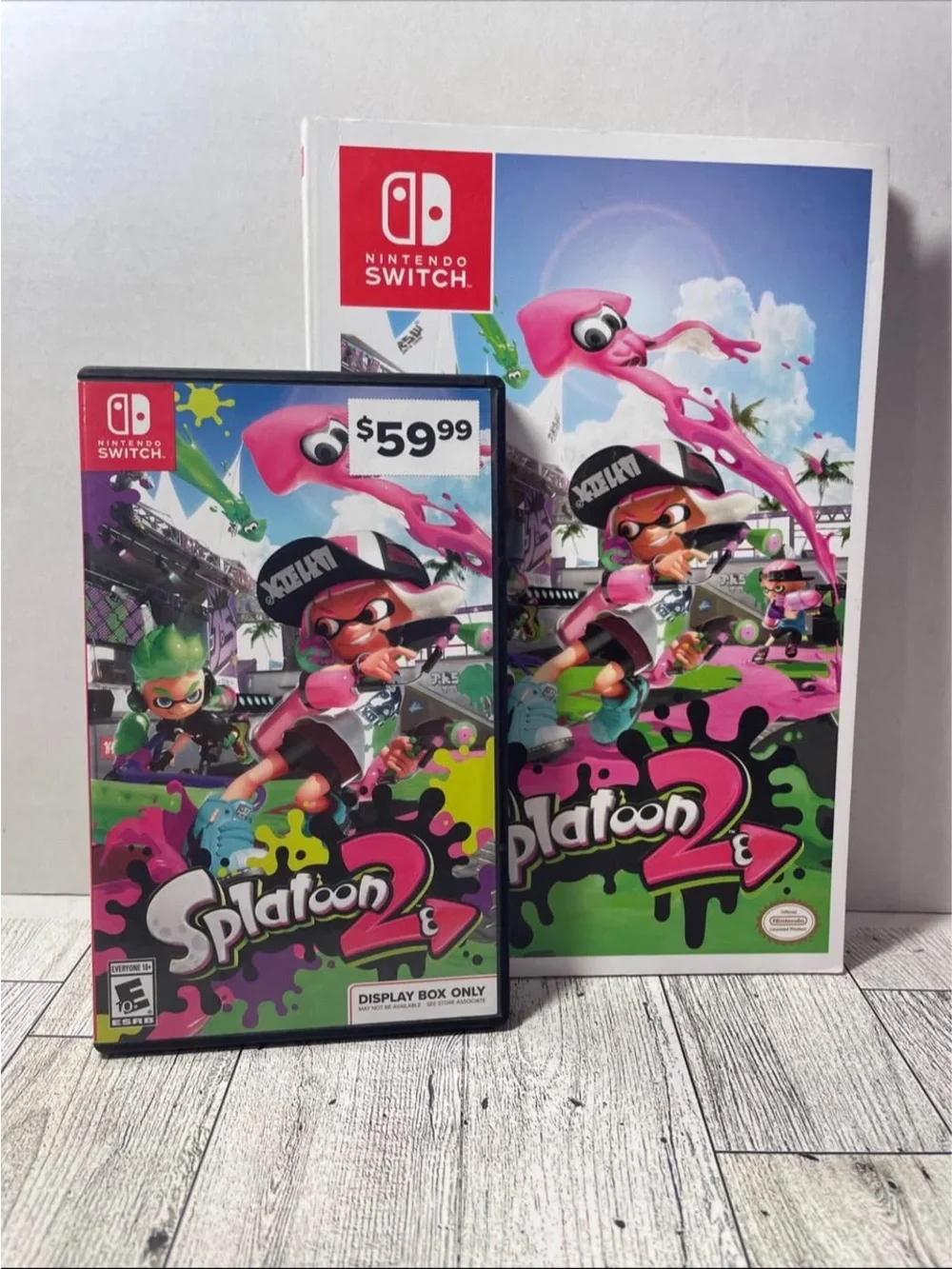 Nintendo Splatoon 2 – Pink and Green Cover Artwork